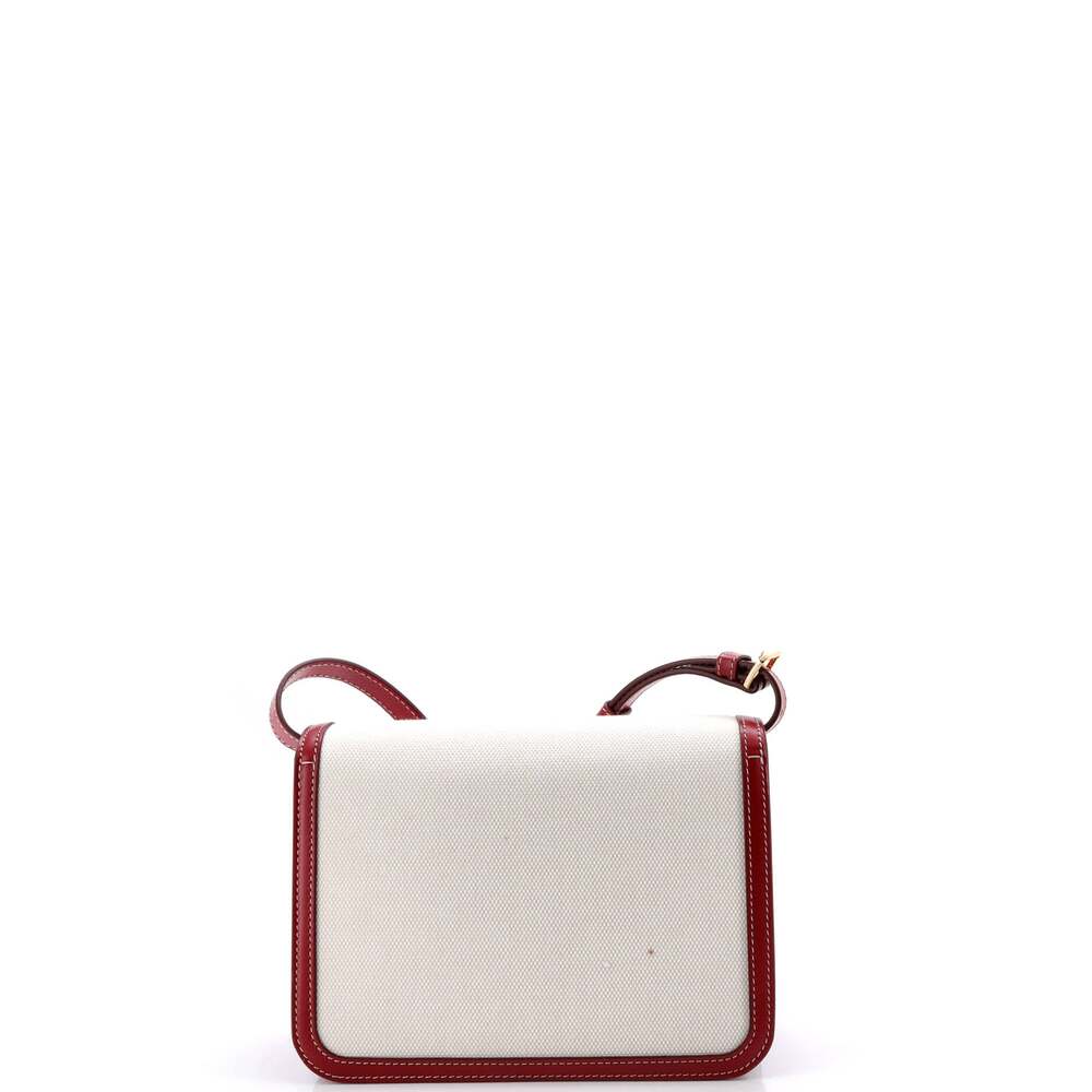 Burberry Tb Flap Bag Canvas Small #241517B92B - Picture 3 of 6